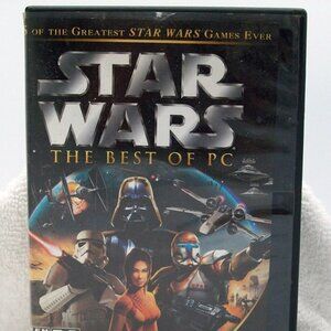 Star Wars The Best of PC Strategy Video Game - LucasArts TESTED / WORKS